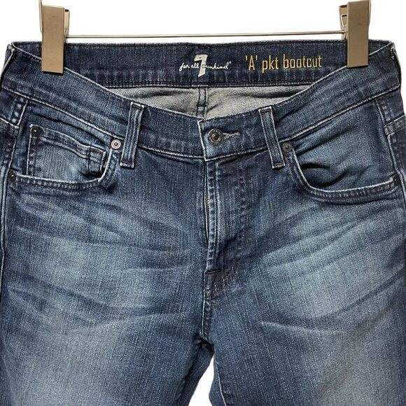 7 For All Mankind 30” Bootcut - Picture 7 of 8